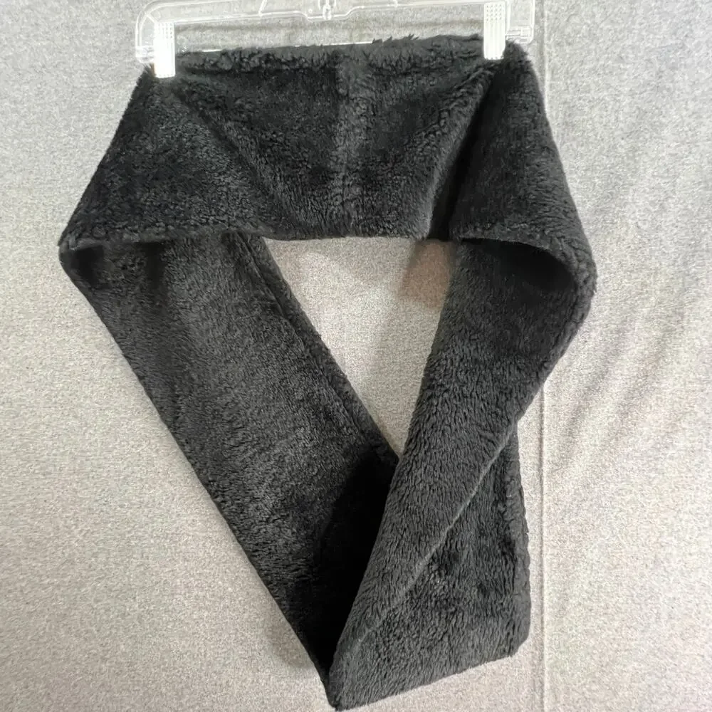 Calvin Klein Black Faux Fur Women's Scarves Super Soft